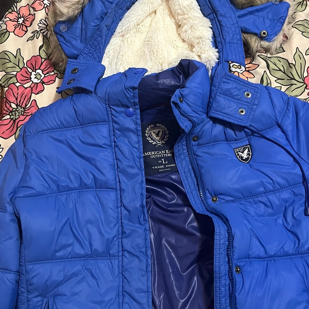 American Eagle Outfitters Navy Jacket